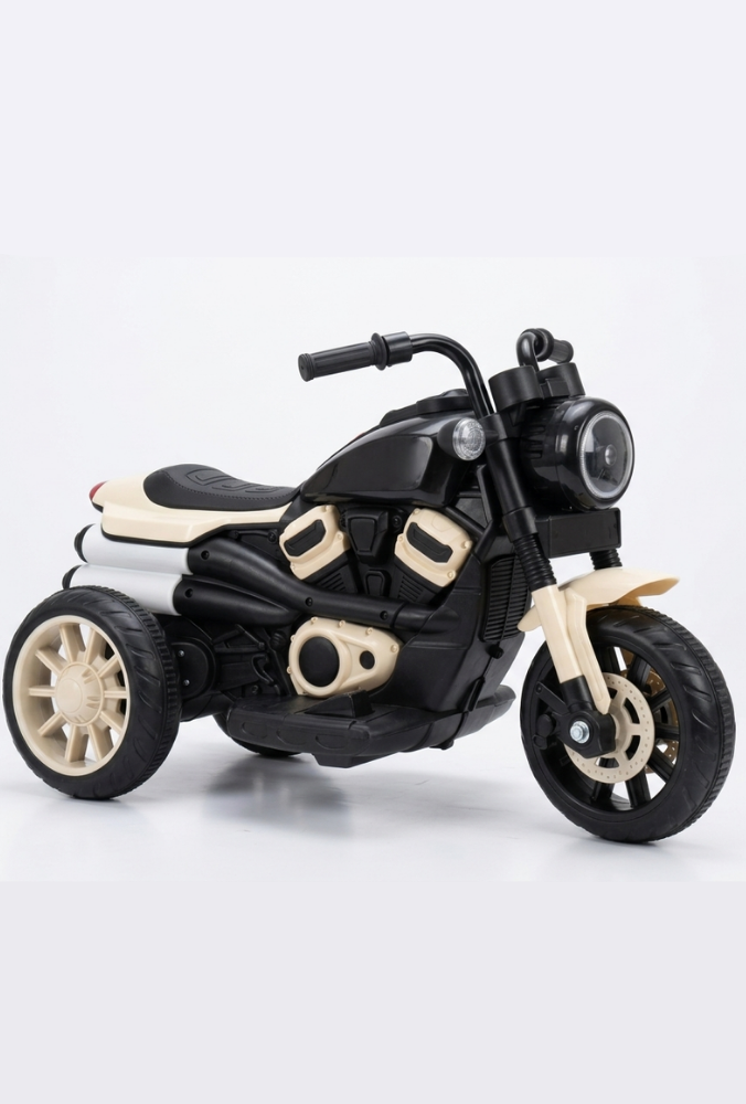 Kids Electric Ride-On Motorcycle with Realistic Design, LED Headlight & Comfortable Seat - Image 4